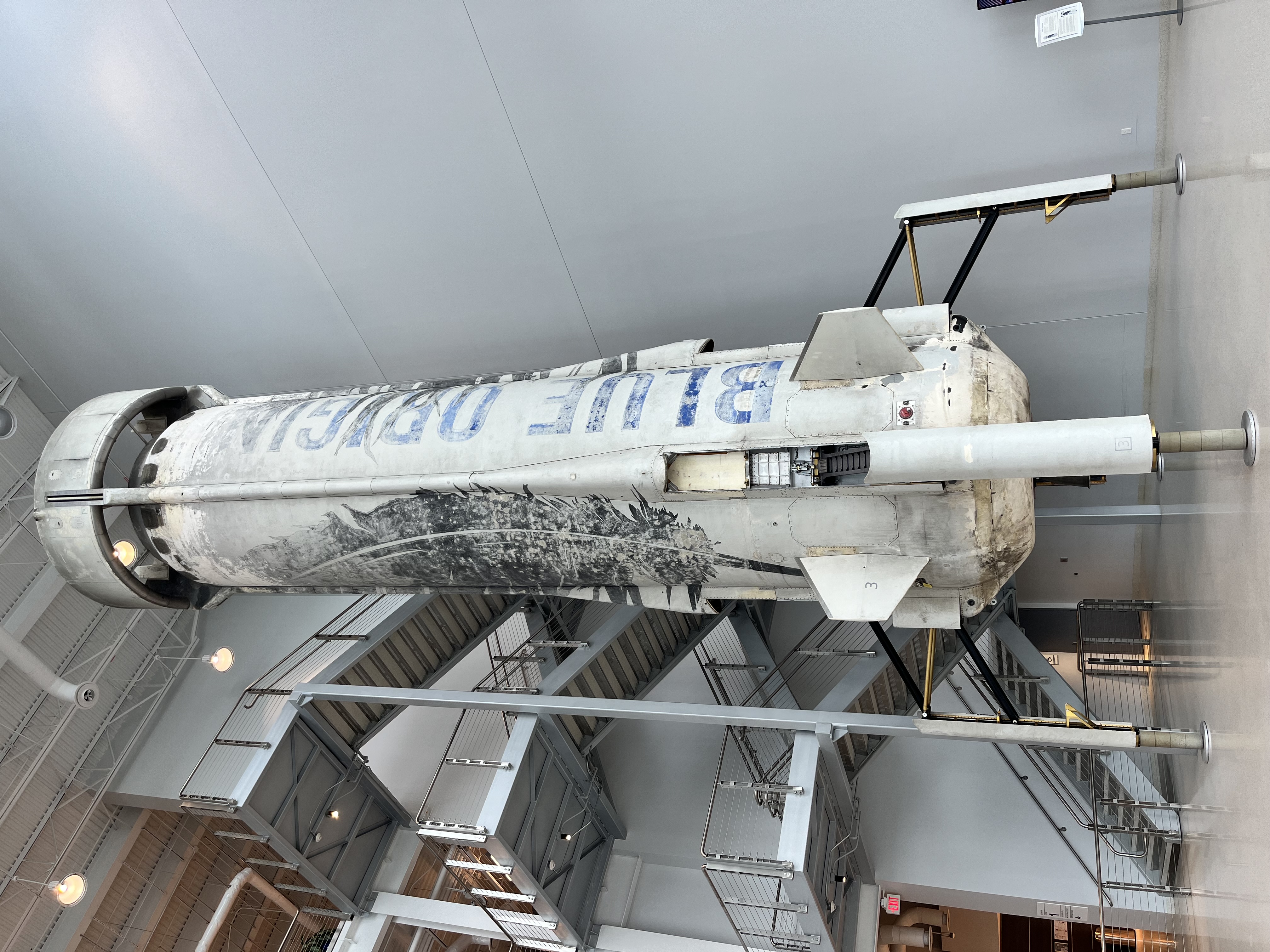 Blue Origin launch viewing stage lighting